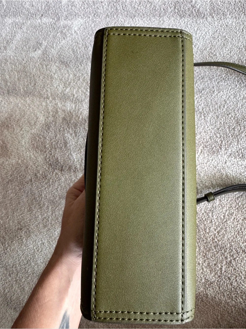 Tory Burch Olive Mini Top-Handle Crossbody